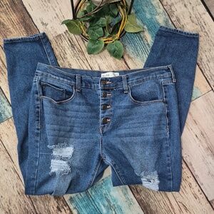 Mudd Mid Rise Vintage Skinny FLX Stretch Jeans